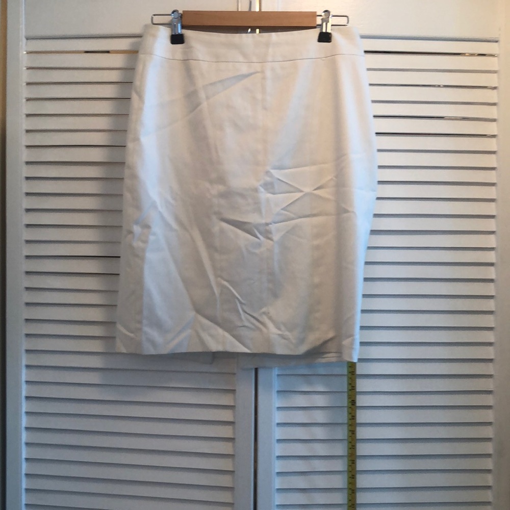 White skirt
